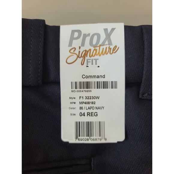 NWT Flying Cross ProX Command navy blue unhemmed uniform pants - 4 REG -lot of 2 - Picture 8 of 9
